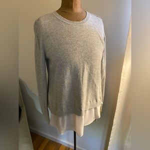 LOFT gray sweater